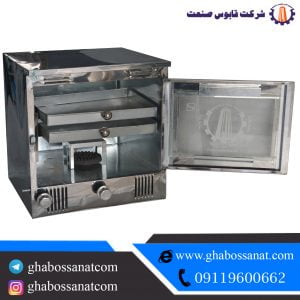 تنور گازی خانگی متوسط نیمه استیل مدل ۴۵۰۳ : TG